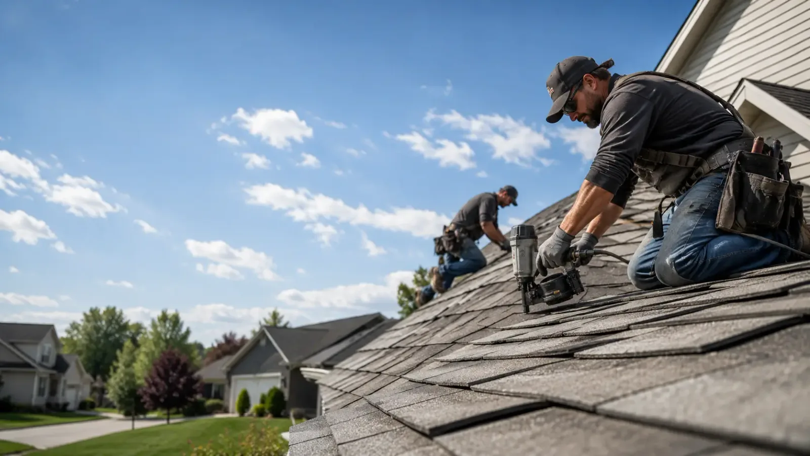 Storm Damage Roof Repair in Concho, OK near me